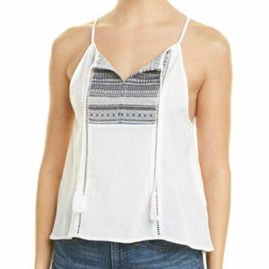 Jack by BB Dakota Brynlee Gauze tank top White NWT